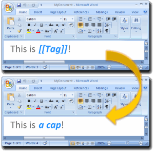 Templater example: a cap